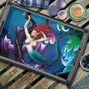 Search for mermaid serving trays Purple