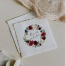 Search for blue and burgundy napkins Couple