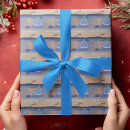 Search for santa claus sleigh wrapping paper Xmas