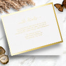 Search for gold foil wedding enclosure cards Website
