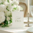 Search for classic wedding table cards Modern