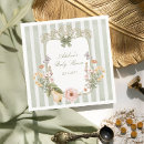 Search for boho baby shower napkins Sage green