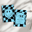 Search for one happy dude 1st birthday invitations Boy first birthday