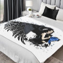 Search for angel wings blankets Black