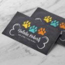 Search for dog walking business cards Paw
