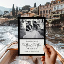 Search for mr and mrs wedding announcement cards Black and white