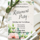 Search for happy retirement invitations Watercolor