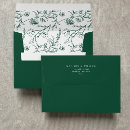 Search for forest green envelopes Typography