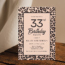 Search for 33rd birthday invitations Elegant