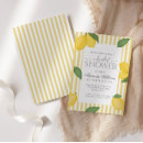 Search for blue and yellow bridal shower invitations Modern