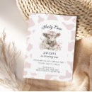 Search for holy cow 1st birthday invitations Moo