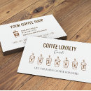 Search for coffee loyalty cards Rustic kraft