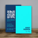 Search for cyan business cards Simple