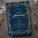 Search for anniversary reception invitations Floral