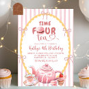 Search for dress up tea party invitations Girl