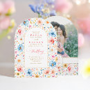 Search for floral arch wedding invitations Watercolor