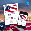 Search for block 4th of july invitations Red white and blue