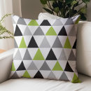 Search for green and black pillows Geometric