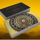 Search for om symbol business cards Holistic