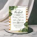 Search for hawaiian rehearsal dinner invitations Palm leaves