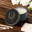 Search for gold and black candles Minimalist