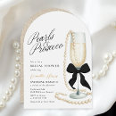 Search for wine glass invitations Pearls and prosecco
