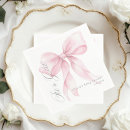Search for pink bow napkins Elegant