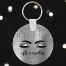 Search for eyelash keychains Glitter