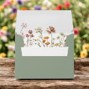Search for green wedding envelopes Return address