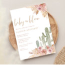 Search for cactus baby shower invitations Pampas grass