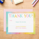 Search for kids thank you notes Watercolor