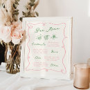 Search for wedding tabletop signs Green