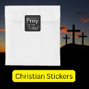 Search for christian prayer stickers Typography
