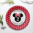 Search for minnie paper plates Minnie mouse design