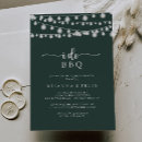 Search for bbq engagement party invitations Rustic i do bbq