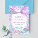 Search for mermaid baby shower invitations For kids