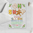 Search for gingerbread birthday invitations Winter
