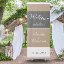 Search for bride and groom name banners Simple