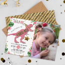 Search for pink dinosaur invitations Modern
