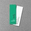 Search for green and black business cards Minimalist