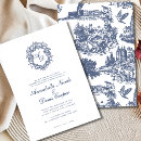 Search for regency era invitations Dusty blue