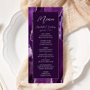 Search for purple and silver menus Elegant