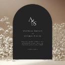 Search for ampersand wedding invitations Black