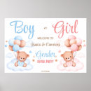 Search for gender reveal party supplies Pink and blue