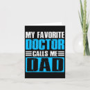 Search for funny doctor holiday cards Best dad ever