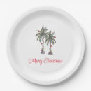 Search for christmas vacation plates Tropical