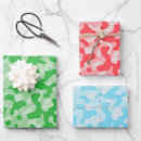 Search for blue camouflage wrapping paper Green