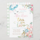 Search for tea for two birthday invitations Alice in wonderland
