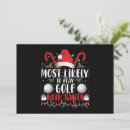 Search for golf holiday invitations Funny