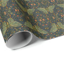 Search for moth wrapping paper Bohemian